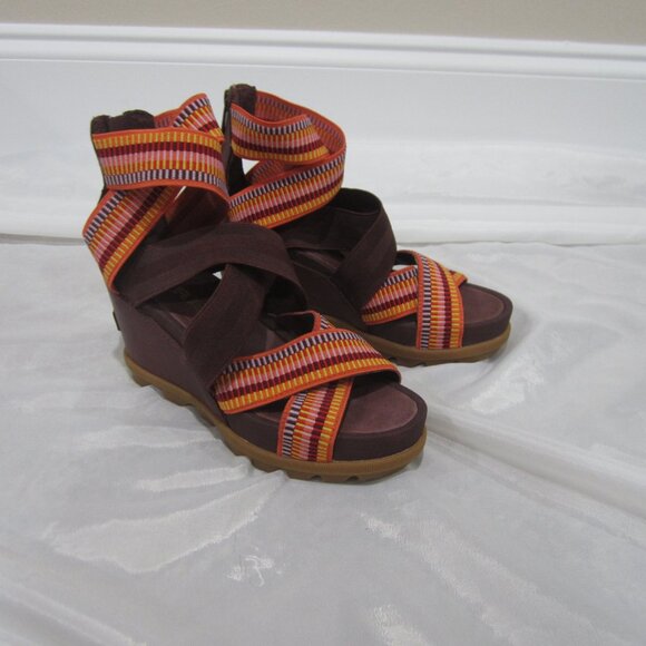 Sorel 6 Joanie II Strap Sandal Wedges - Picture 2 of 9